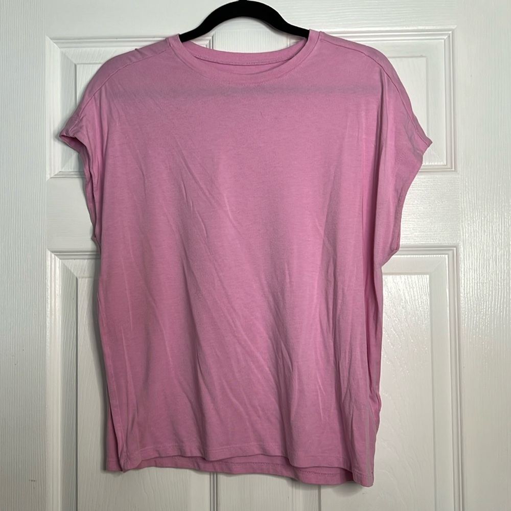 Anthropologie  pink blouse